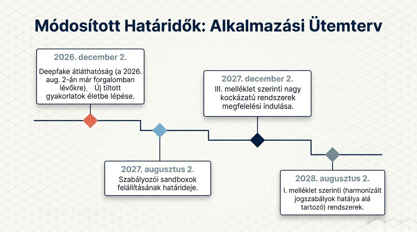 NotebookLM generated pic - Hatályba lépett az AI Omnibus rendelet - új határidők