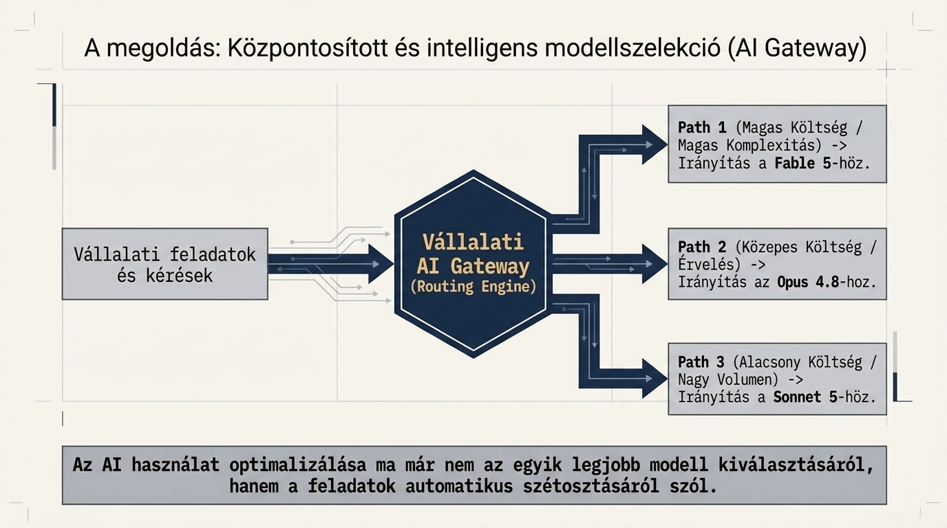 Az Anthropic Fable 5 modellje 19 napos globális leállás után újra elérhető. Szigorúbb biztonsági védelem, kormányzati kontroll és dráguló AI-használat formálja a jövőt. - AI generated picture