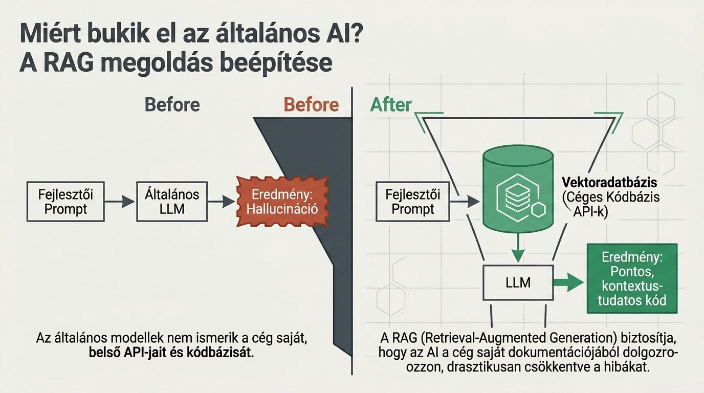 „Lokális AI-infrastruktúrát bemutató illusztráció vállalati adatkontrollal, privát AI modellekkel, biztonságos hálózati környezettel és fejlesztői támogatással. Created with AI NotebookLM
